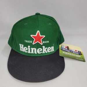 Heineken Beer Snapback Hat Adjustable Cap NEW